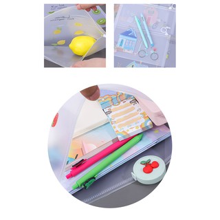🌸TÚI ZIP TRONG SUỐT SIZE A4 SIÊU CUTE🌸