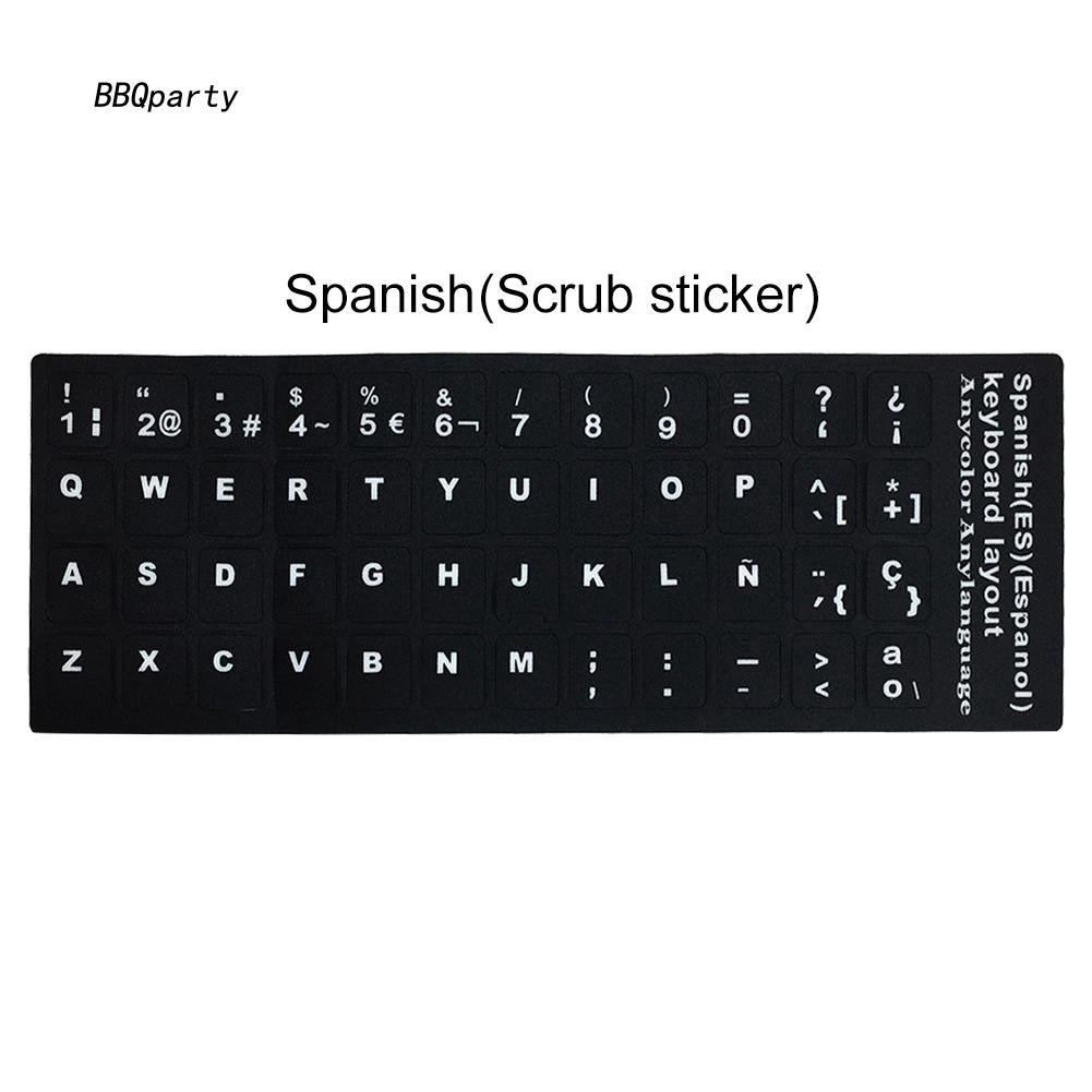 Miếng dán chữ tiếng Anh cho bàn phím máy tính | BigBuy360 - bigbuy360.vn