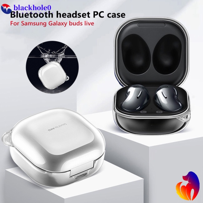 BH PC Earphone Case For Samsung Galaxy Buds Live Transparent Cover Headset Protective Cover