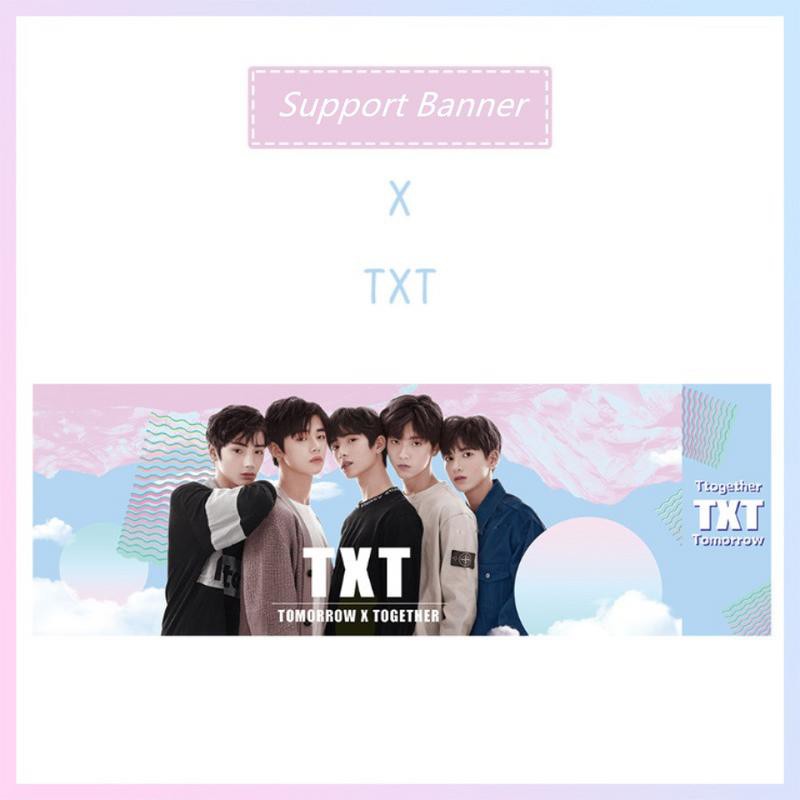 Poster treo tường in hình nhóm nhạc KPOP txt Banner soobin yeonjun