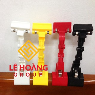 Kẹp sale (360 độ) nhựa 1 chiếc treo biển bảng sale, treo giấy sale