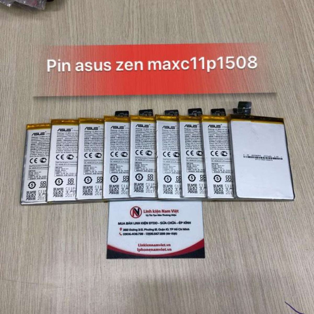 PIN ĐIỆN THOẠI ASUS ZEN MAX ZIN ( C11P1508 / ZC550KL / Z010D / Z101D ) .