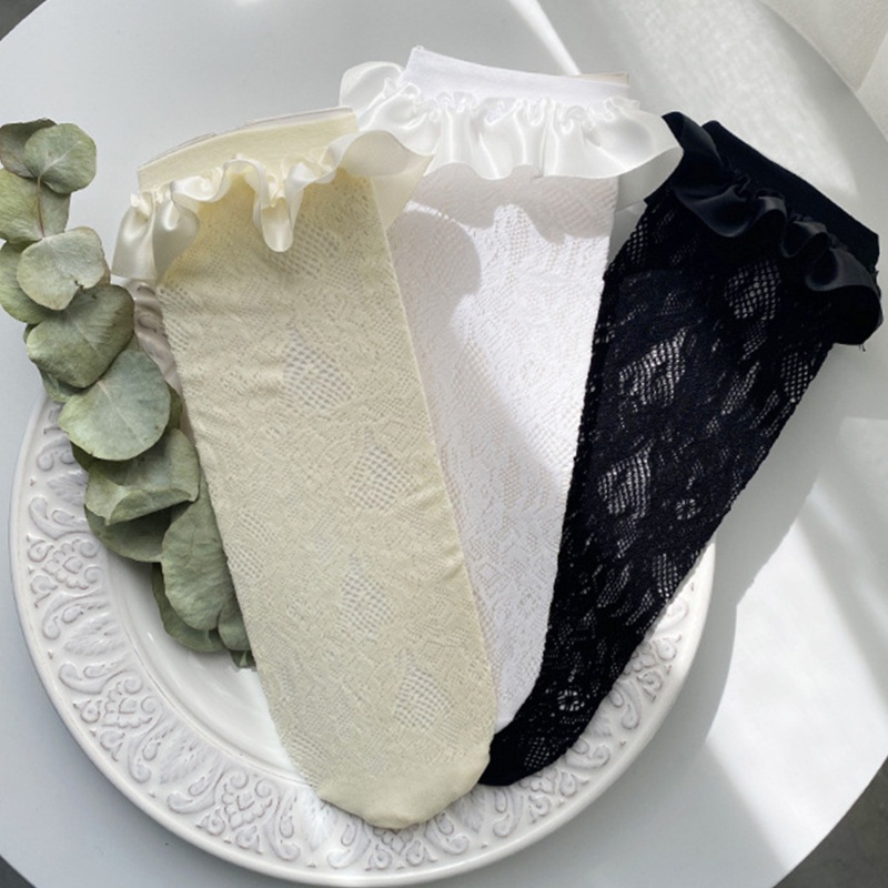 Xixi Đôi Vớ Ngắn Phối Ren Kiểu Công Chúa Thời Trang Nhật Bản Cho Nữ