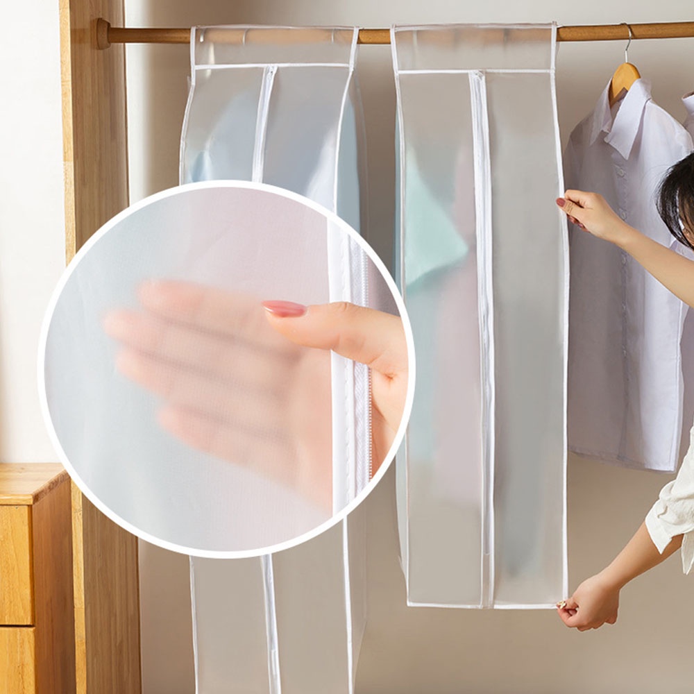 Vỏ Bọc Quần Áo Ba Chiều Trong Suốt Chống Bụi Có Thể Tái Sử Dụng