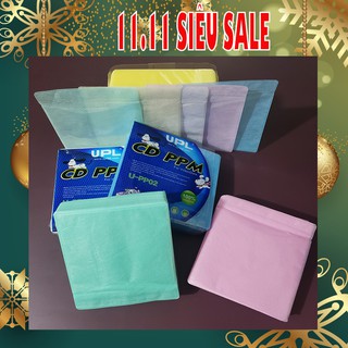 Vỏ đựng đĩa dvd/cd túi 100 chiếc nhiều màu