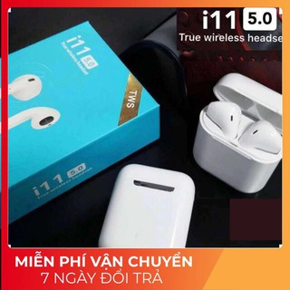 tai nghe bluetooth i11 TWS cảm ứng 1 chạm, tai nghe không dây thế hệ mới, nguyên seal