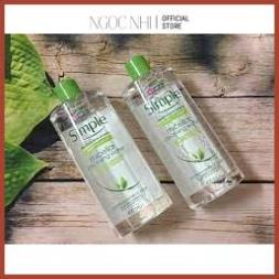 Nước Tẩy Trang Simple Micellar Cleansing Water 200ml [Chính Hãng 100%]