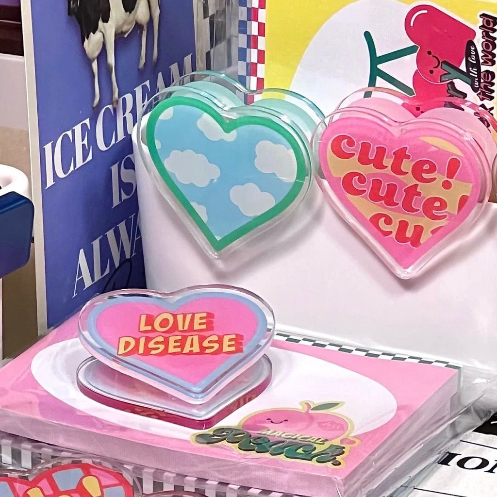 Kẹp Giấy Bằng Acrylic Phong Cách Vintage Tiện Dụng Cho Văn Phòng/ Trường Học