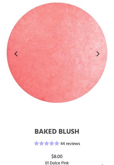 PHẤN MÁ MILANI BAKED BLUSH Màu 01 Dolce Pink