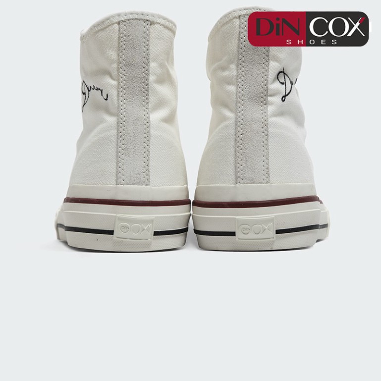 Giày Sneaker Dincox Unisex D21 Hi White