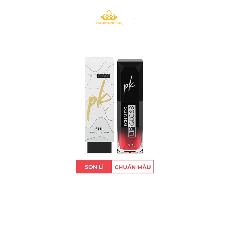 Son Nước LipGloss PK Phấn Nụ Hoàng Cung 5ml/ thỏi
