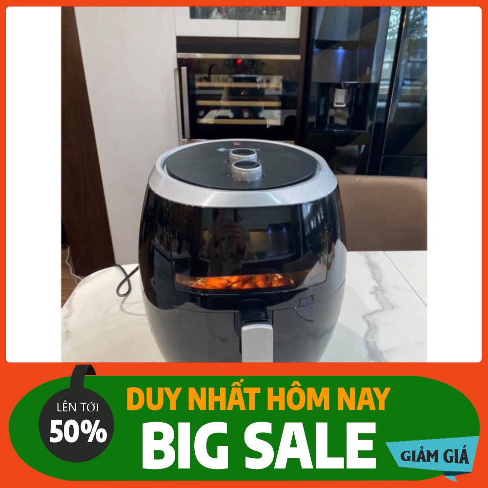 NỒI CHIÊN KHÔNG DẦU CHEF&amp;CHEF 7.7 LÍT CÔNG NGHỆ INVENTER SIÊU TIẾT KIỆM ĐIỆN