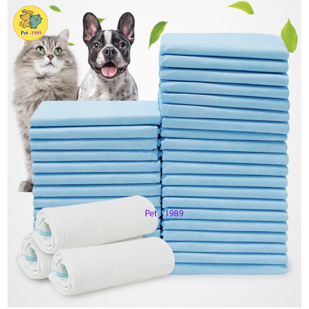 1 Bịch Tã Lót Chuồng - Tã Lót Vệ Sinh dùng để lót sàn đáy lồng Cho Chó Mèo Shopviet