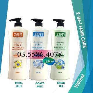 Dầu gội xả Zen 1L nhập khẩu Malaysia | Dầu gội cho tóc dầu