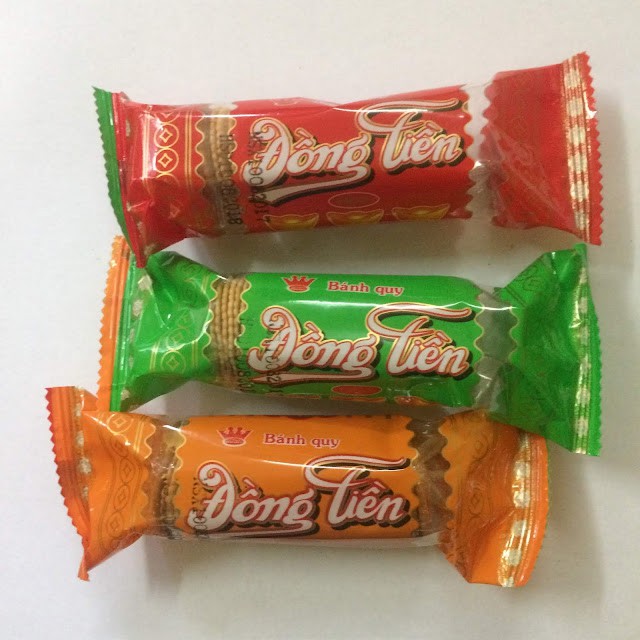 Bánh Quy Đồng $ Hải Việt Giòn Tan  -Ăn Vặt Lel