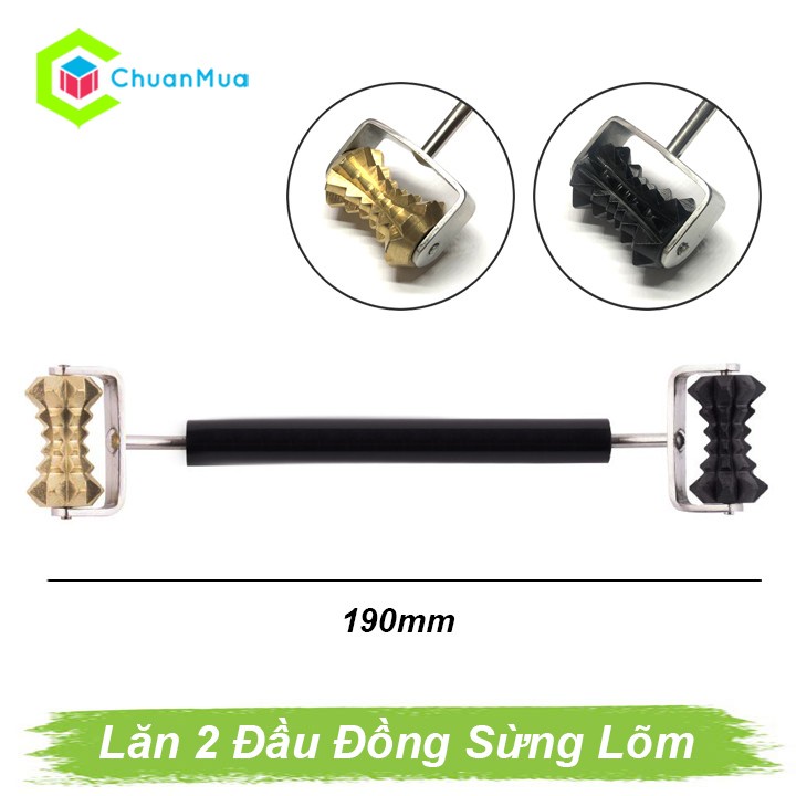 Lăn Đồng Sừng Lõm - Dụng Cụ Diện Chẩn Loại 1 ( Cây Massage Bàn Tay, Ngón Tay, Cổ Gáy, Phòng Chống Bệnh GÚT, Xương Khớp)