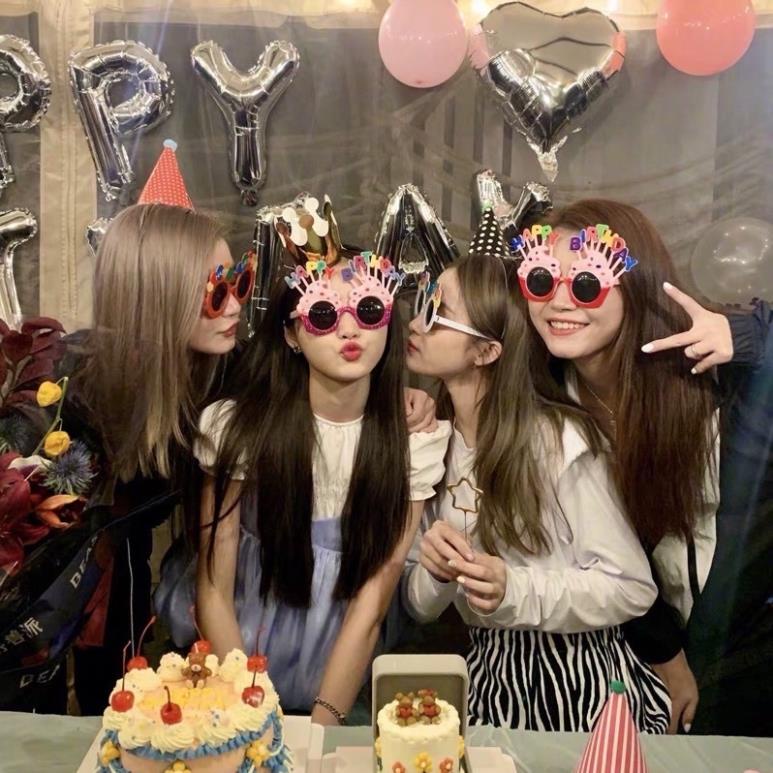 Kính sinh nhật, kính mắt Happy Birthday dễ thương đạo cụ chụp hình hot nhất hiện nay, trang trí sinh nhật, party tkutra