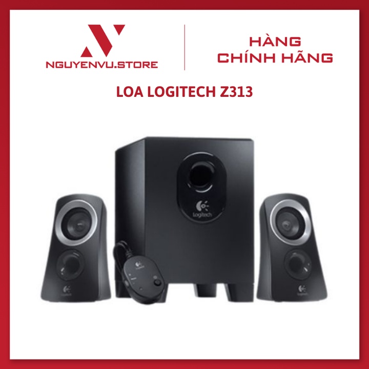Loa Logitech Z313 2.1 âm thanh Rich Balanced - Hàng chính hãng