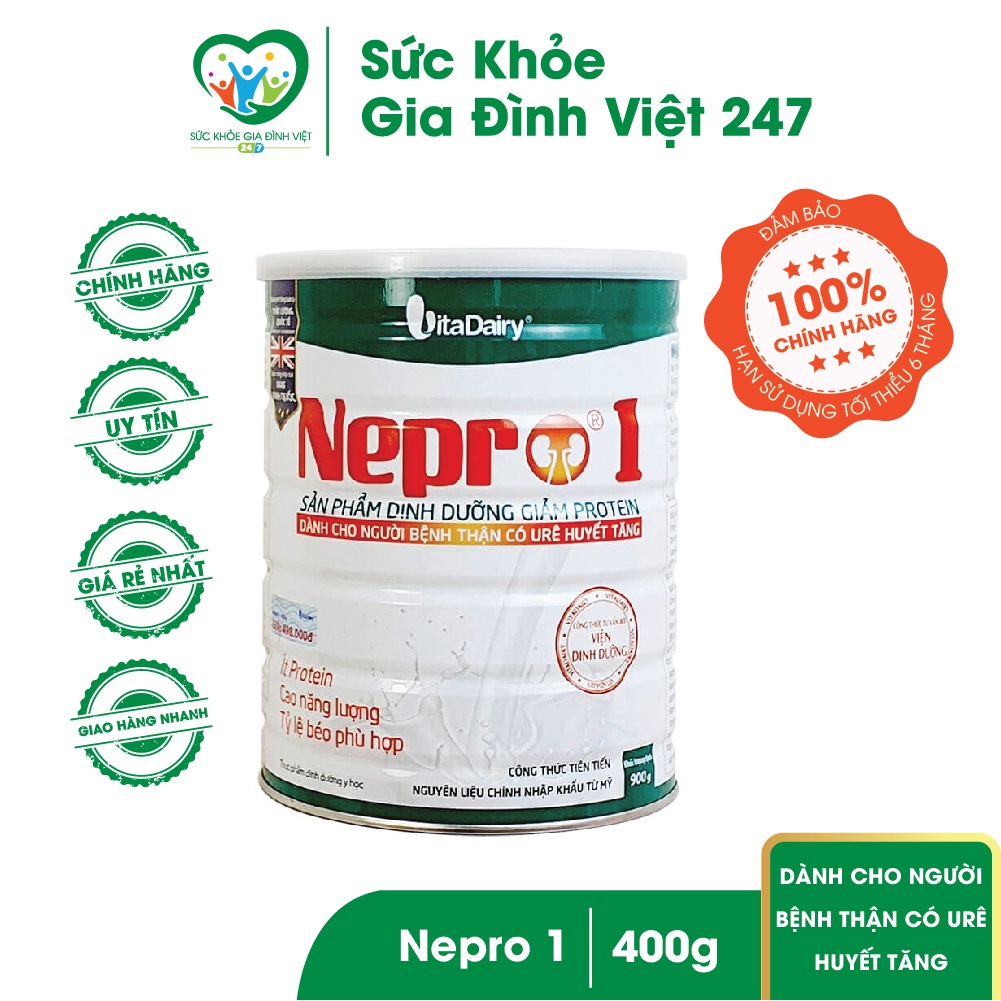 Sữa nepro 1 400G - Dành cho người bệnh thận