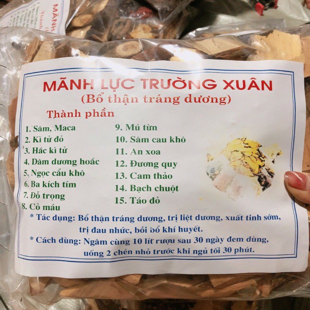 MÃNH LỰC TRƯỜNG XUÂN [THANG 1KG 16 VỊ]