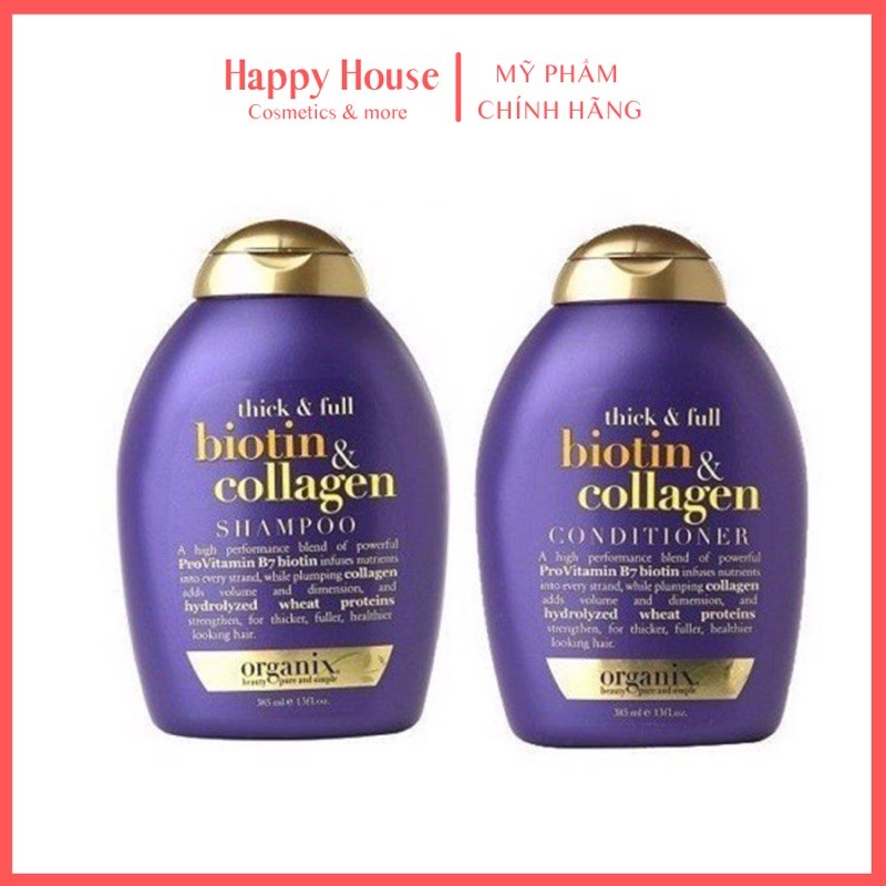 Dầu gội - xả biotin & collagen