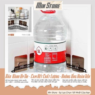 [Deal Hot] Kệ góc sắt đen dán cường lực