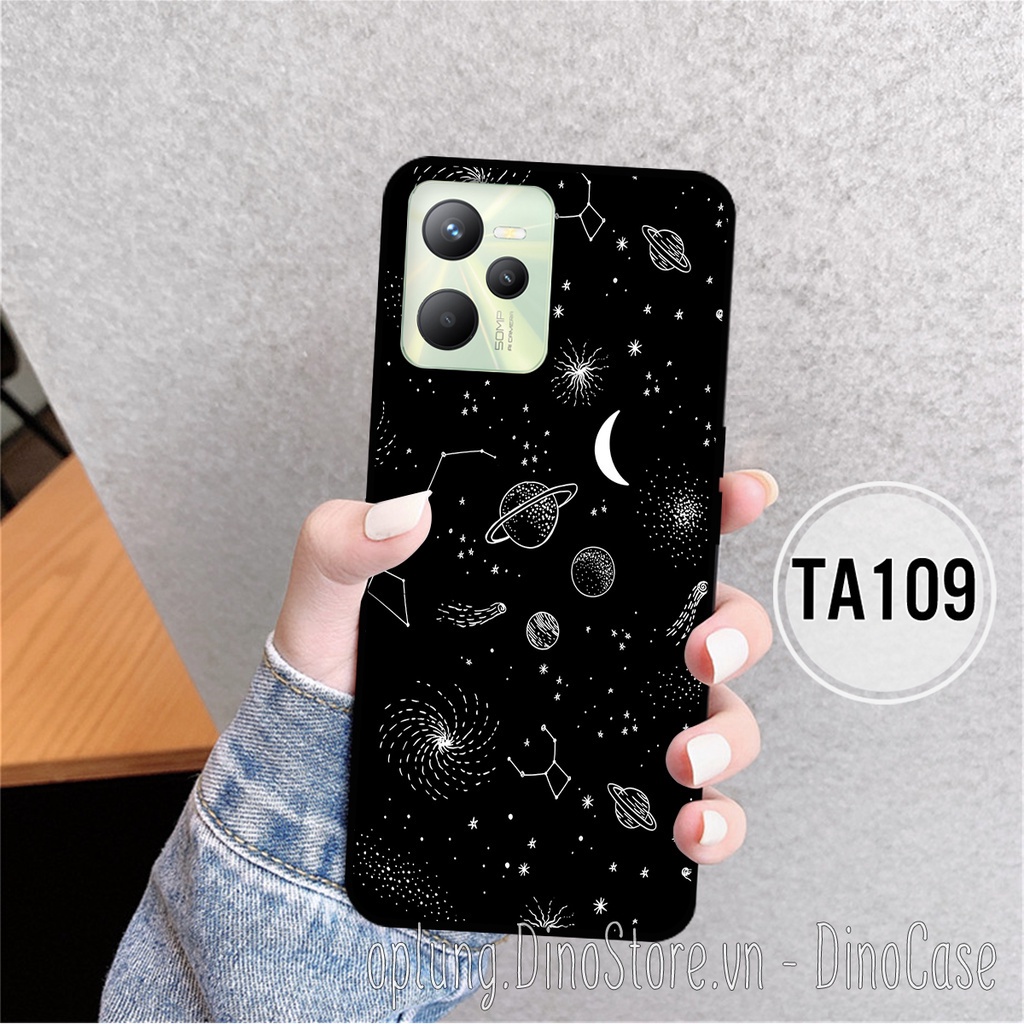 Ốp điện thoại Realme C35 / Narzo 50A Prime - Ốp lưng nhựa viền silicon in hình vũ trụ ngân hà.