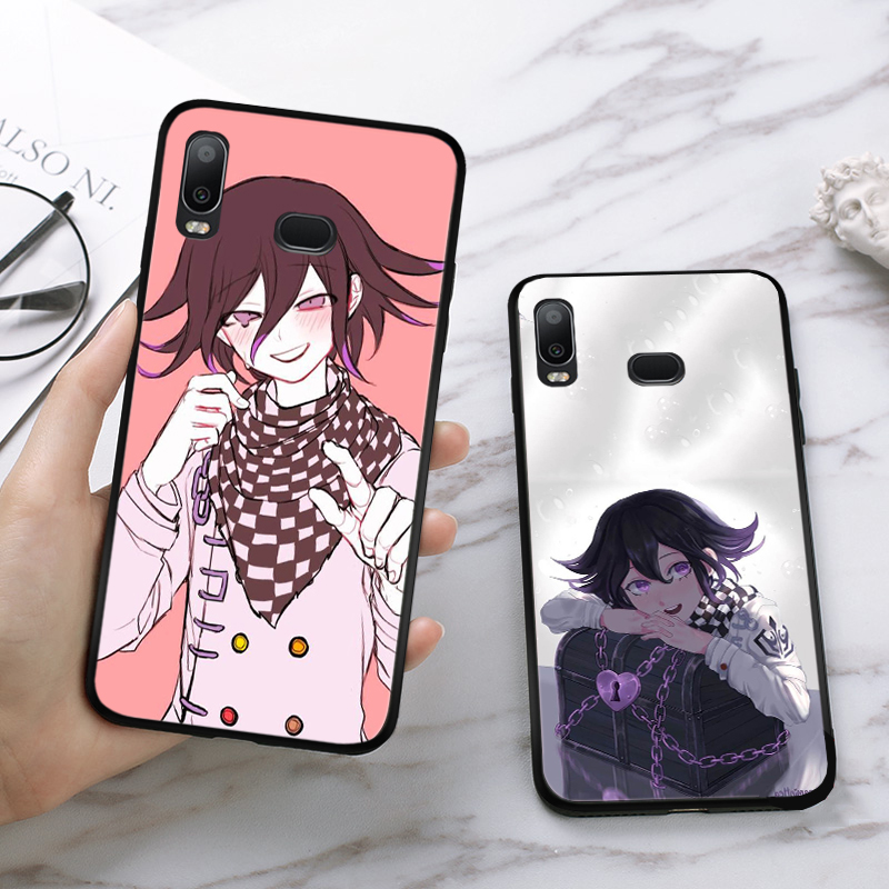 Samsung A60 M40 A70 A70S A01 EU A11 A21 A21S A41 A51 A71 Soft Case 59ER Kokichi Ouma Girl