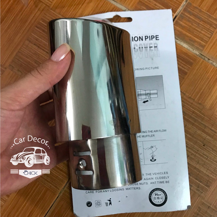 Chụp cổ pô inox Vios