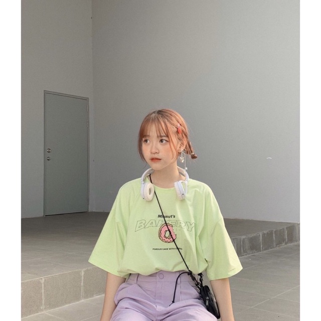 Áo thun BAKERY MISSOUT 4 màu unisex