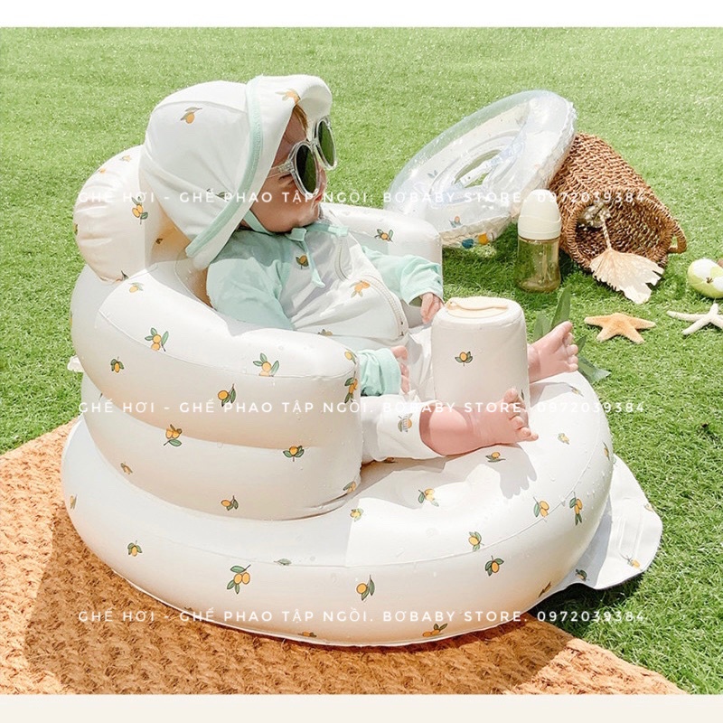 Ghế hơi tập ngồi cho bé - Ghế phao kiểu Hàn