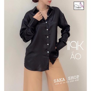 ÁO SƠ MI LỤA _vải cao cấp 😘 🔥