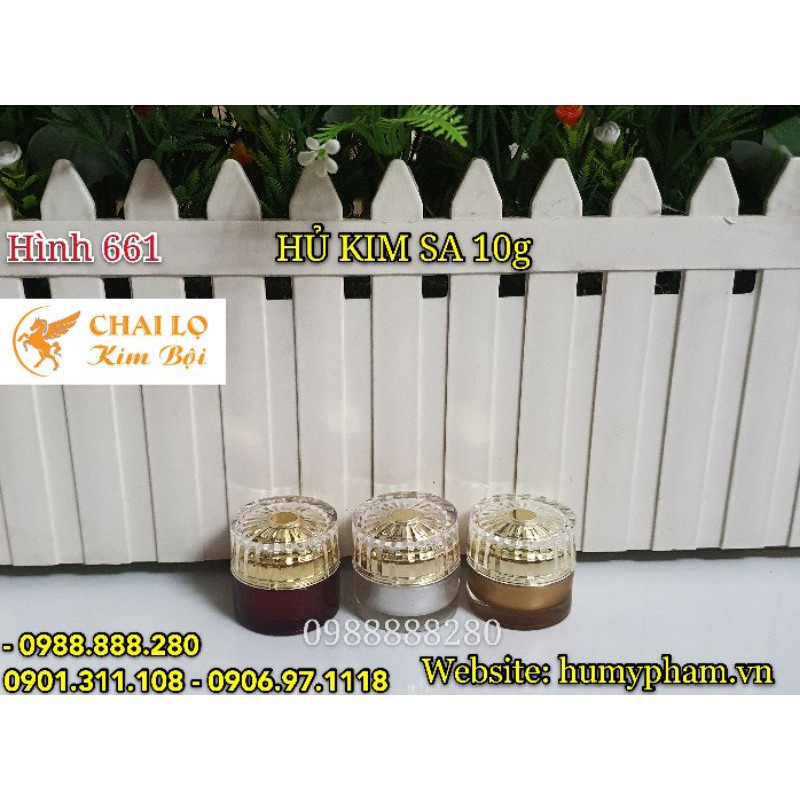 Lọ chiết mỹ phẩm 10g - hủ kim sa 10g