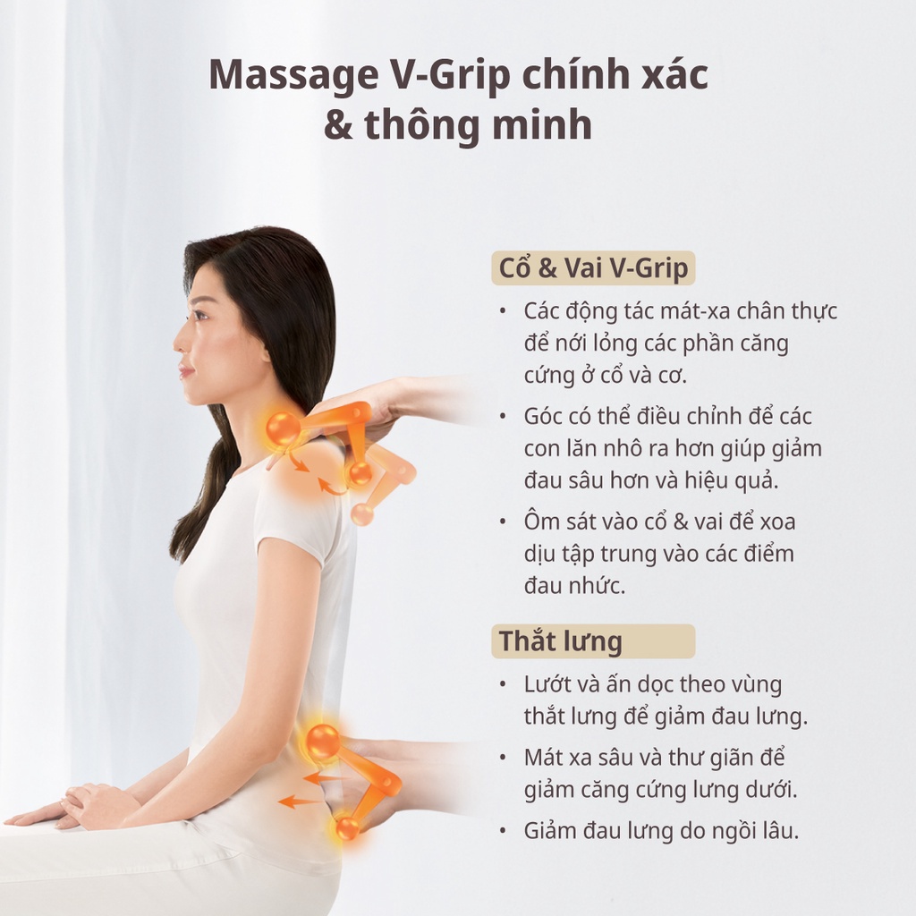 Đệm massage lưng OSIM uJolly 2