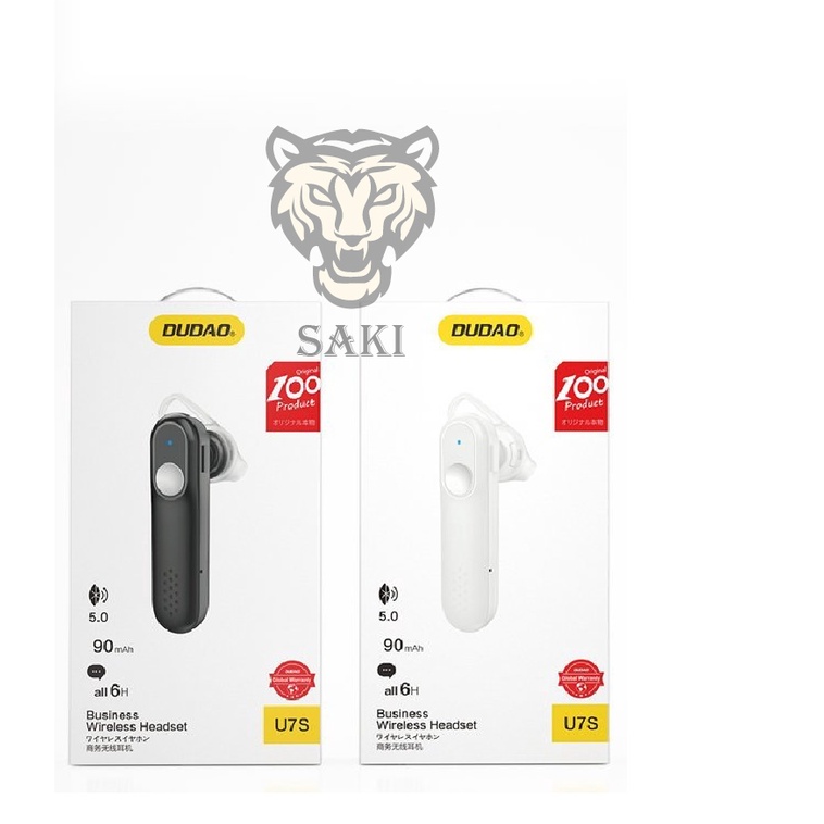 Tai nghe bluetooth mini nhét tai 1 bên chính hãng DUDAO U7S nhỏ gọn và nhẹ âm thanh hay bảo hành 6 tháng lỗi đổi