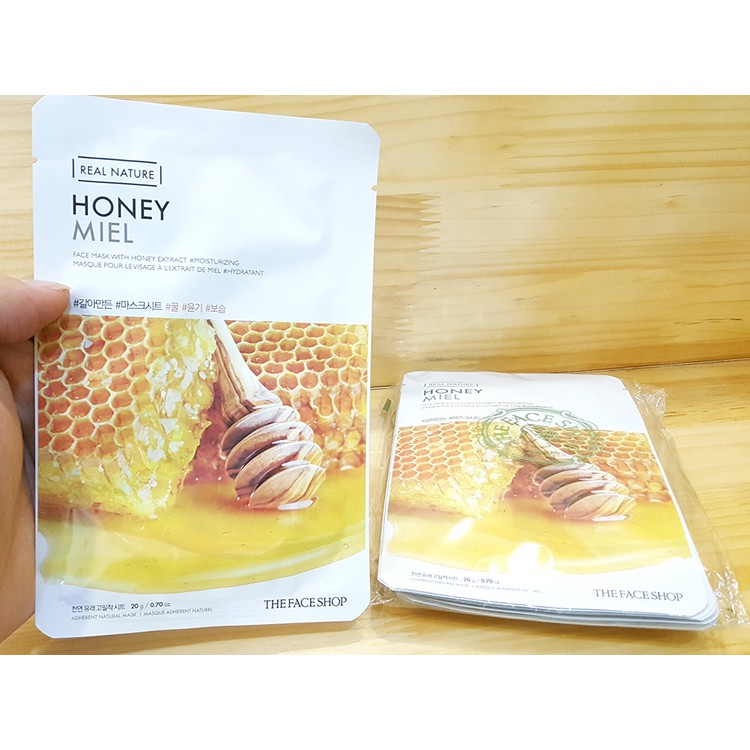 Mặt Nạ The Face Shop Real Nature Honey Mask 20g