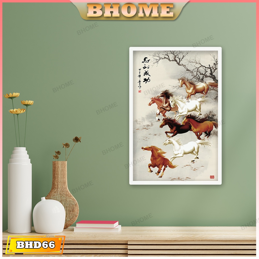 Tranh Treo Tường Decor Phong - Mã Đáo Thành Công