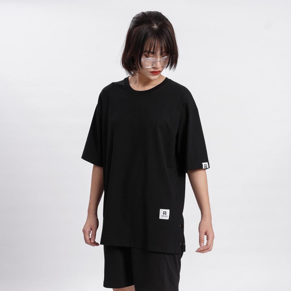 Áo thun XẺ TÀ CÚC Uniex N7 Basic Tee phông trơn nam nữ tay lỡ oversize form rộng Hàn Quốc  ྇