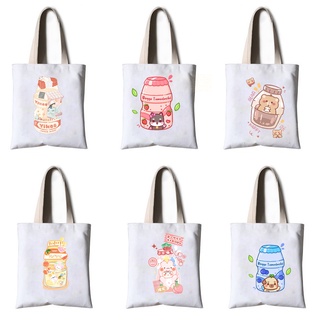 Túi tote yakult thần tượng TT26 hoạt hình