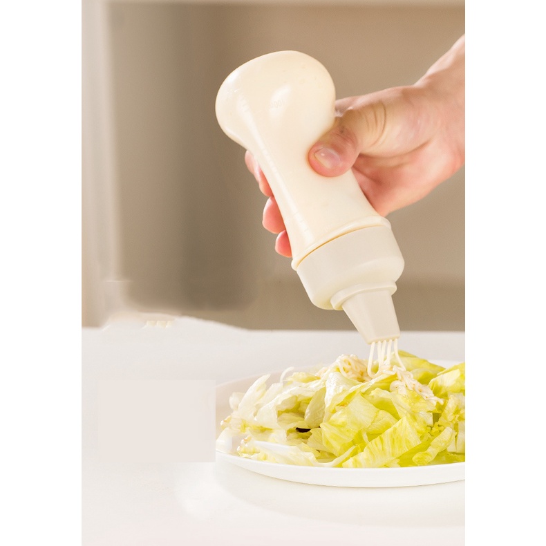 Chai Nhựa Dạng Bóp Đựng Nước Sốt Cà Chua Salad Tiện Lợi Cho Nhà Bếp