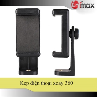 Kẹp điện thoại 2 lỗ xoay 360 độ