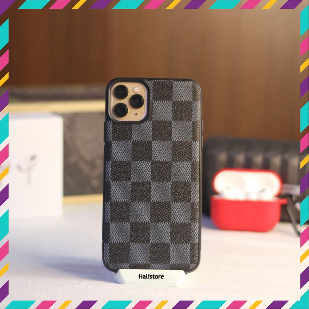 Ốp lưng iphone LV giả da cao cấp 6/6plus/6s/6s plus/6/7/7plus/8/8plus/x/xs/xs max/11/11 pro/11 promax Hana Case