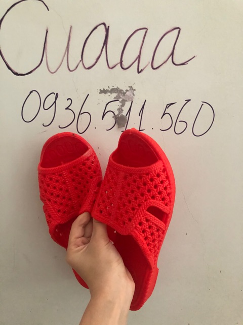 Dép tổ ong đủ màu  siêu quang :)) đế dày cao