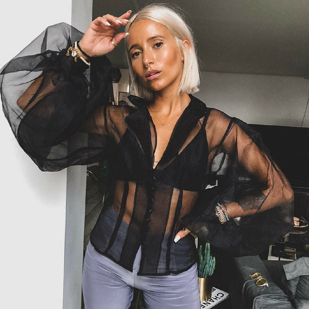 Áo lưới khoác ngoài quyến rũ gợi cảm cho nữ | BigBuy360 - bigbuy360.vn