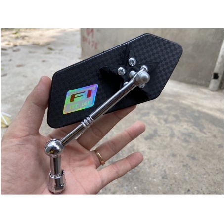 Gương 5 cạnh hình sao gắn các dòng xe chân inox