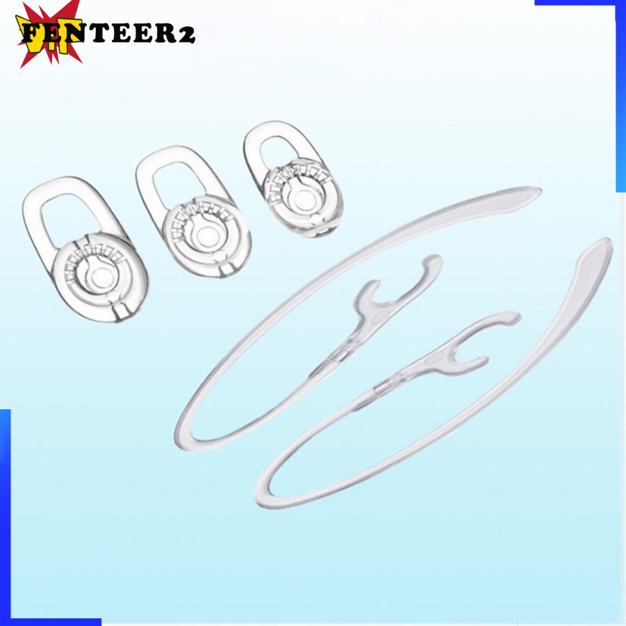 (Fenteer2 3c) Bộ 10 Cái Gel Thay Thế Cho Tai Nghe Plantronics M100I M155 M165 M70 M90