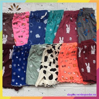 Quần đùi hoạt hình nữ siêu cute 2021 💓 Quần short nữ mặc nhà siêu thoáng mát