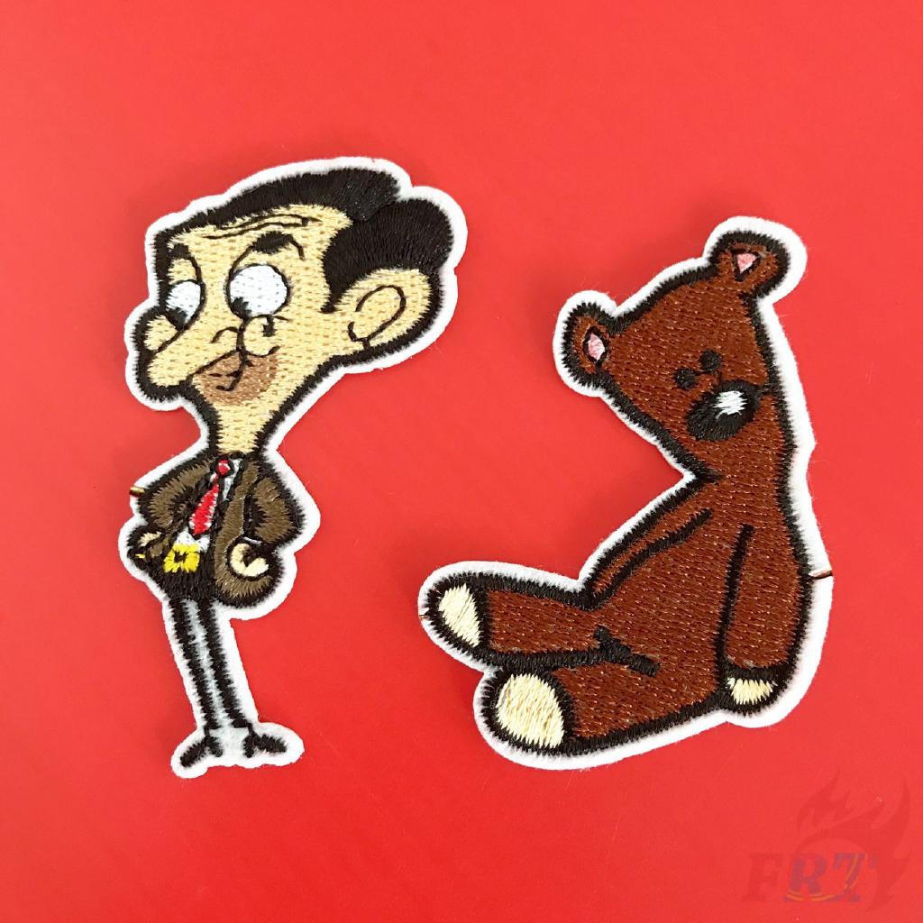 ☸ Phim Hoạt Hình: Ông. Miếng Vá Hạt Đậu ☸ 1 Sticker Ủi Thêu Hình Huy Hiệu