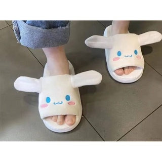 Dép tai thỏ Dép Bông Đi Trong Nhà Hình Anh Hùng Cinnamoroll Tai Di Chuyển Sáng Tạo Dễ Thương