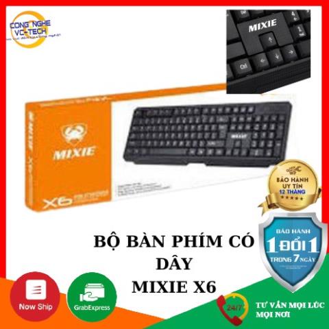 Bàn phím MIXIE - X6 Siêu đẹp, bấm êm, không tiếng kêu (kết nối có dây) giá cực kỳ rẻ